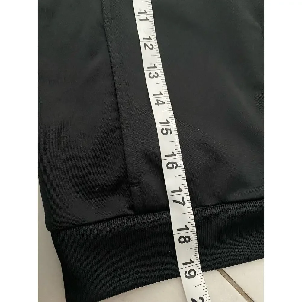 Adidas Black Zip Kids Jacket Size Large
